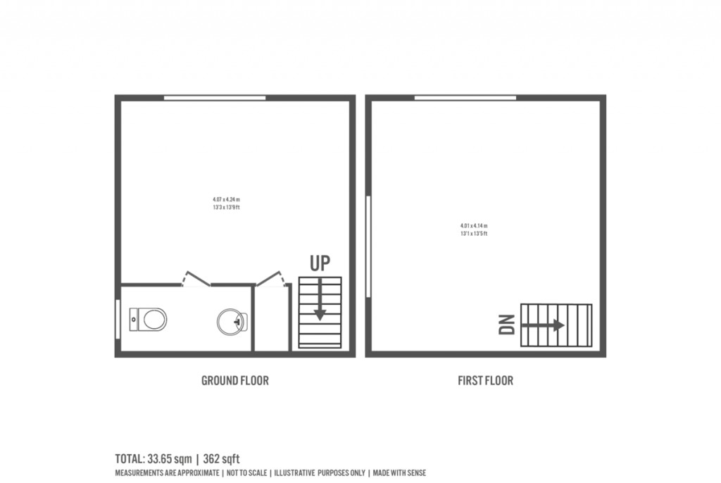 Floorplans For Upper Holloway, London