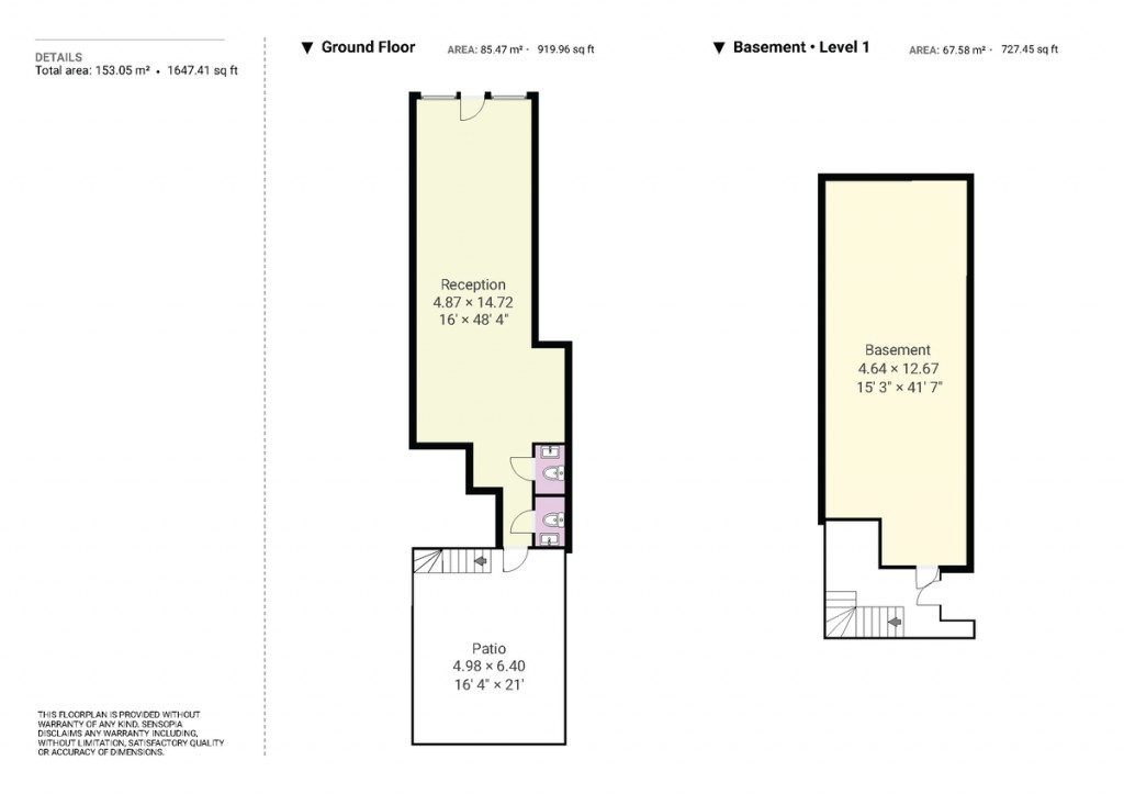 Floorplans For Archway Road, Highgate