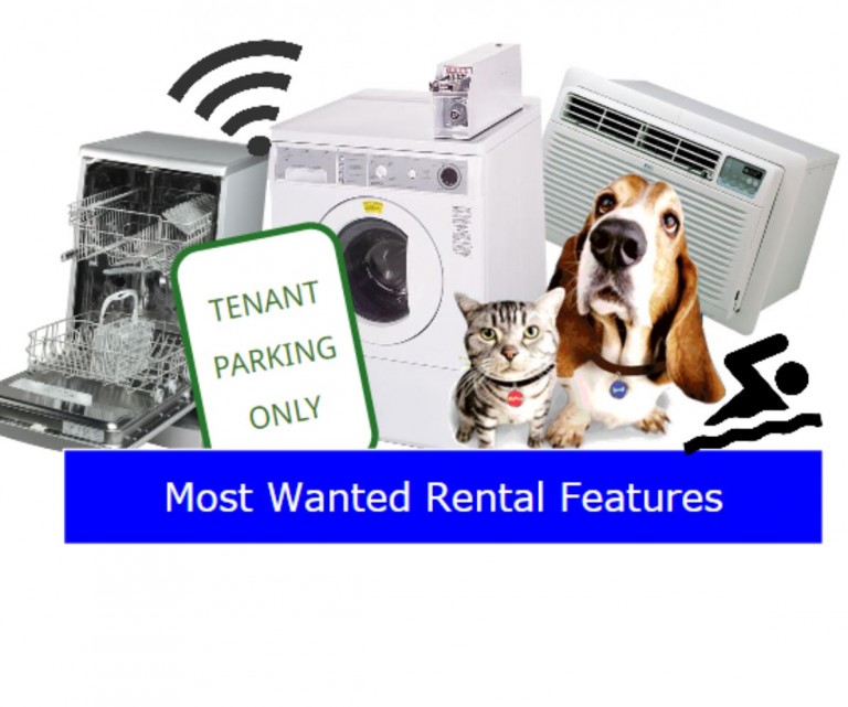 Renters’ top 10 most wanted property features