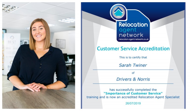 RELOCATION AGENT SPECIALIST JOINS DRIVERS & NORRIS  