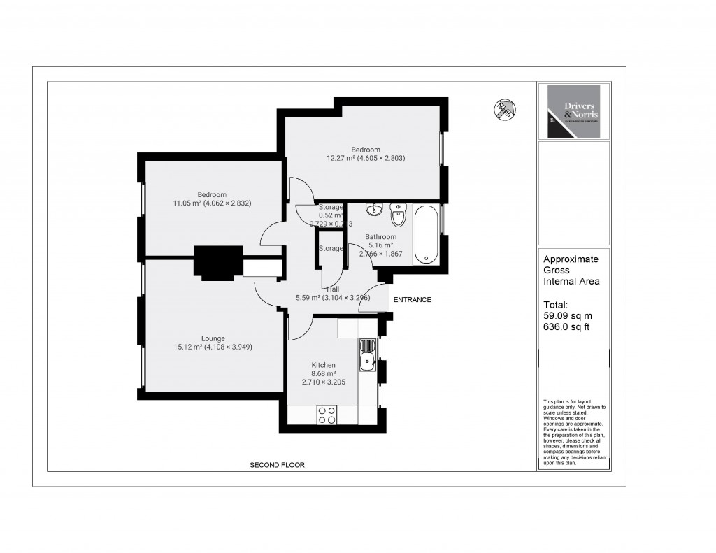 Floorplans For Biddestone Road, Holloway, London