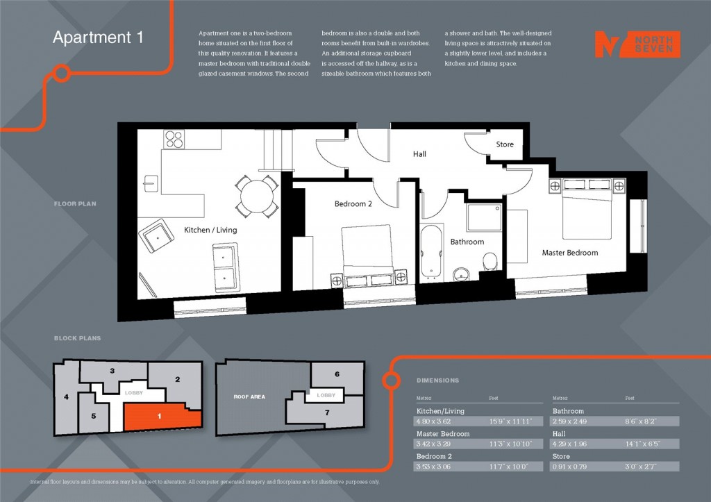 Floorplans For Holloway, Islington, London