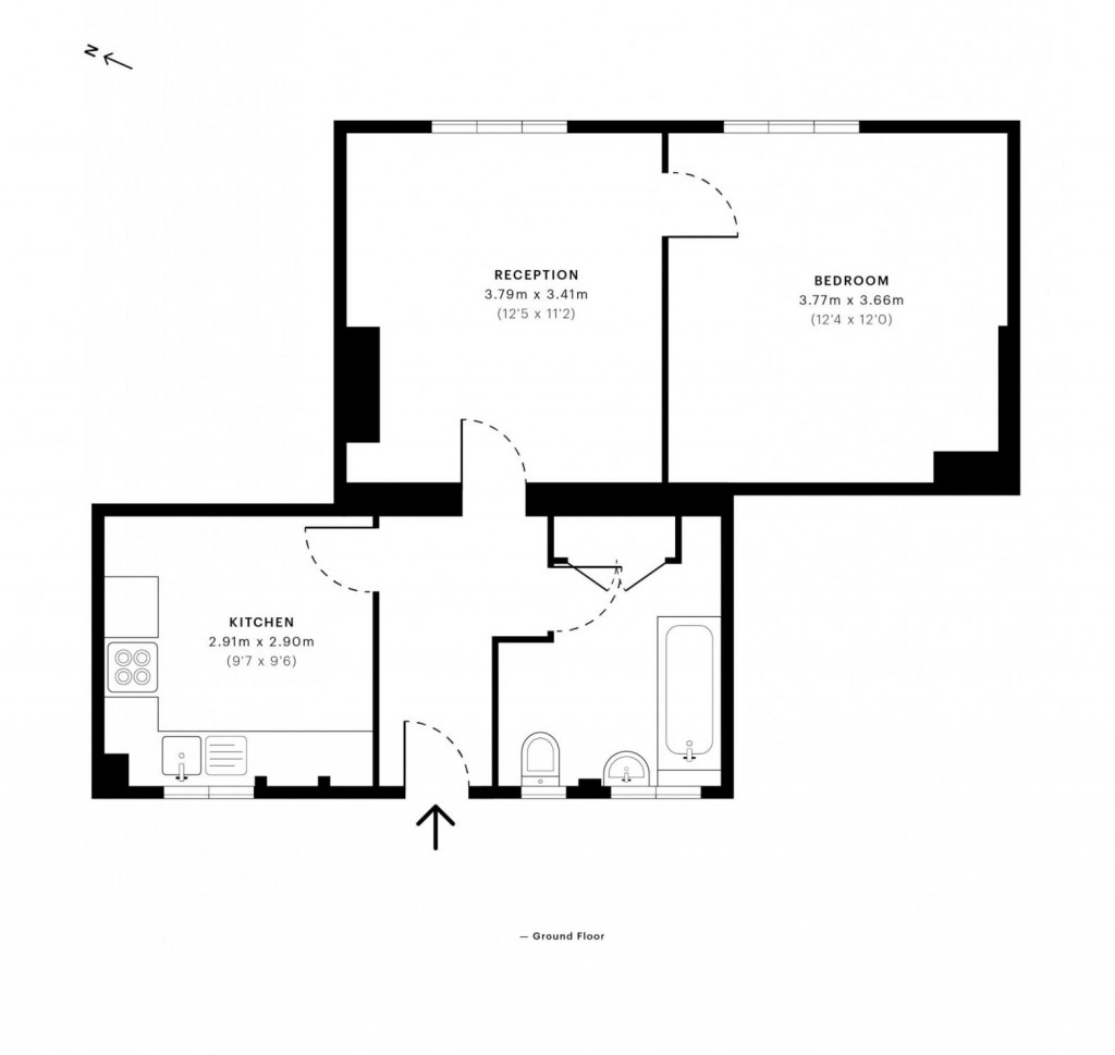 Floorplans For Wenlock Road, Old Street, London