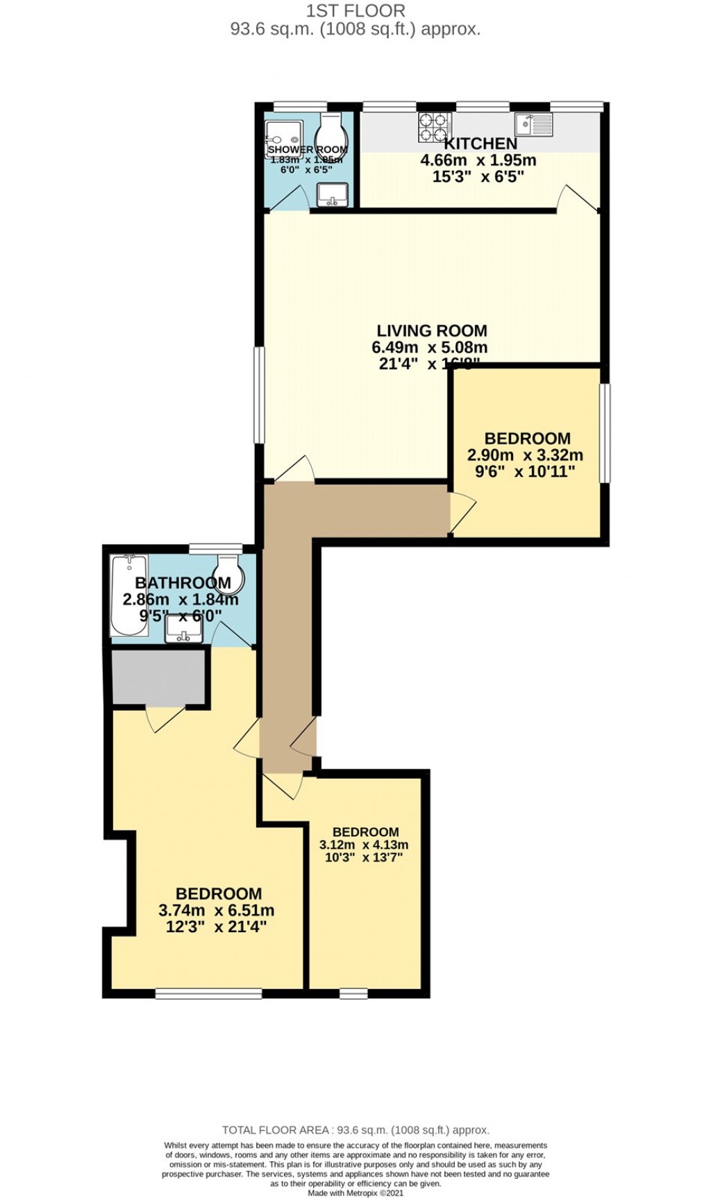 Floorplans For Bickerton Road, 34-36 Bickerton Road, Archway, London