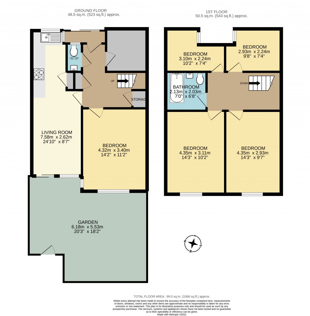 Floorplans For Finsbury Park, Islington, London