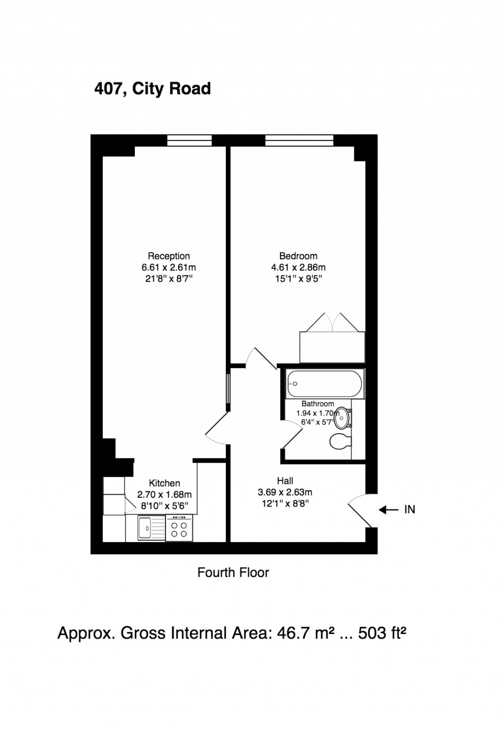 Floorplans For City Road, Islington, London