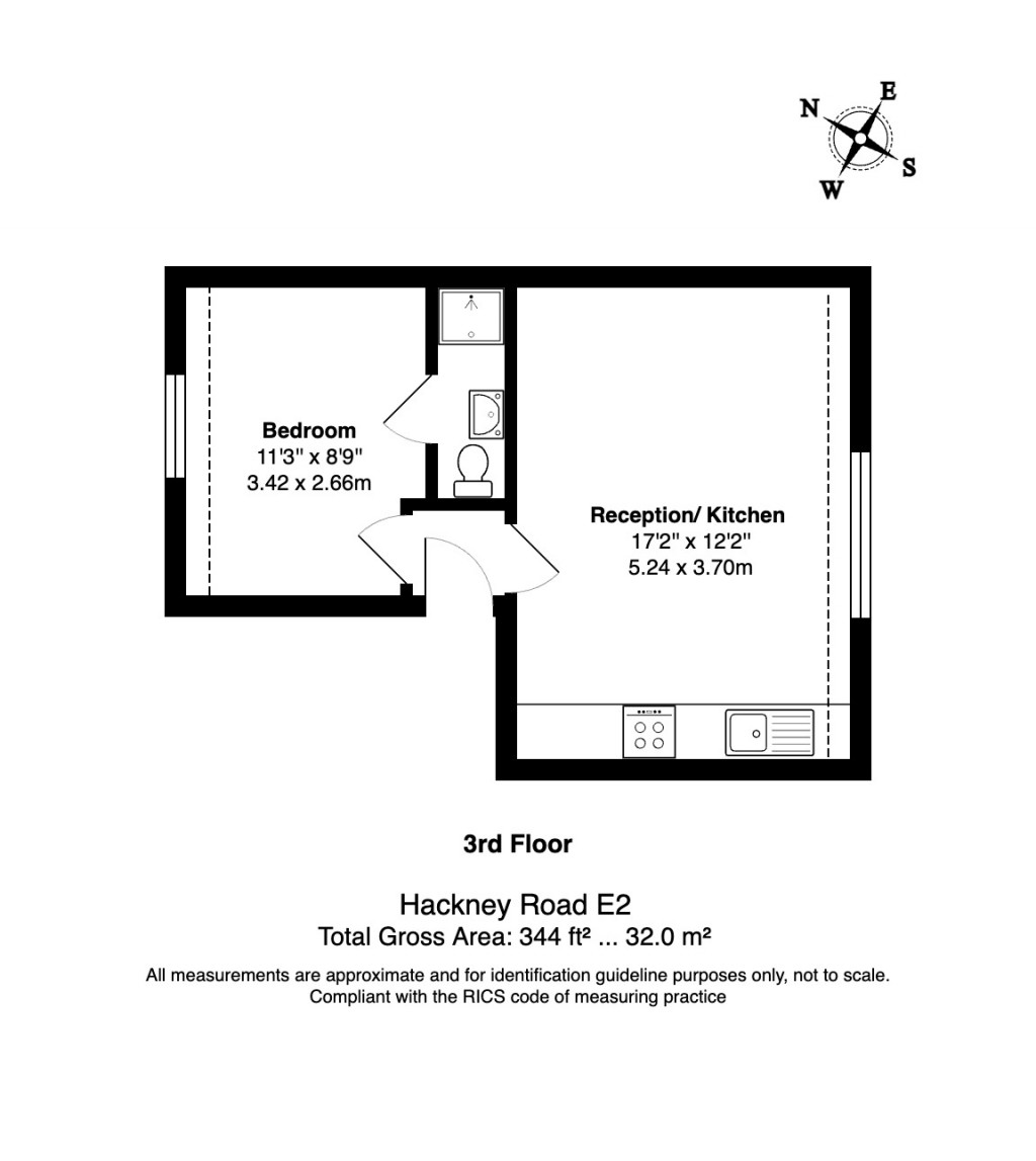 Floorplans For Hackney Road, Hackney, London