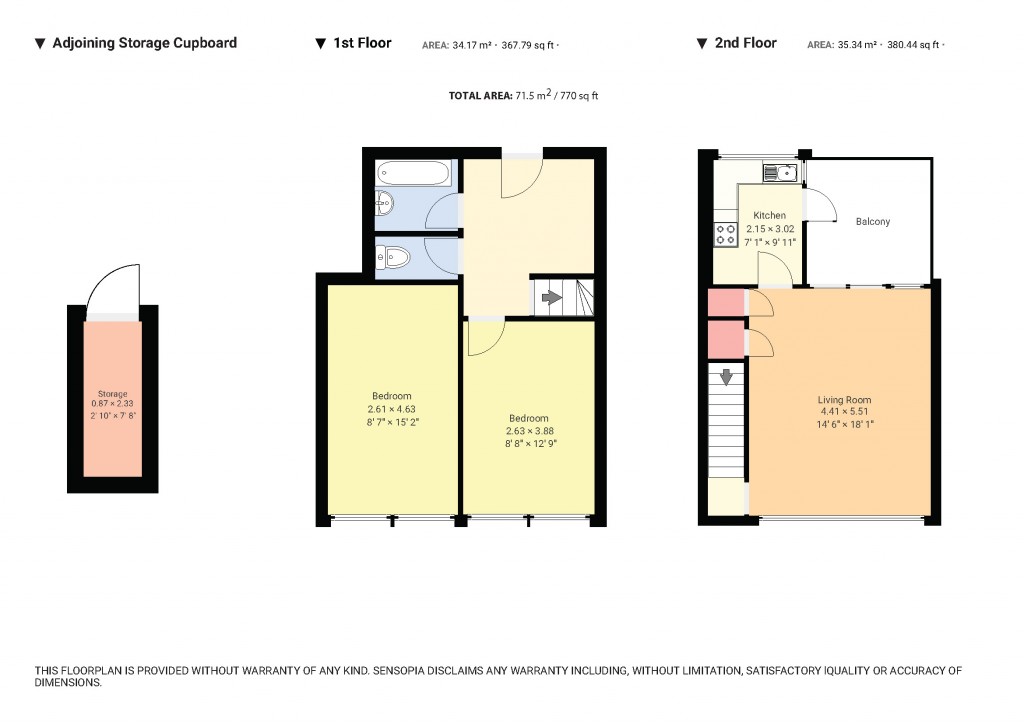 Floorplans For Marlborough Road, Archway