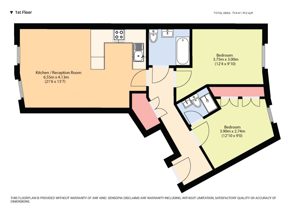 Floorplans For Eden Grove, Islington