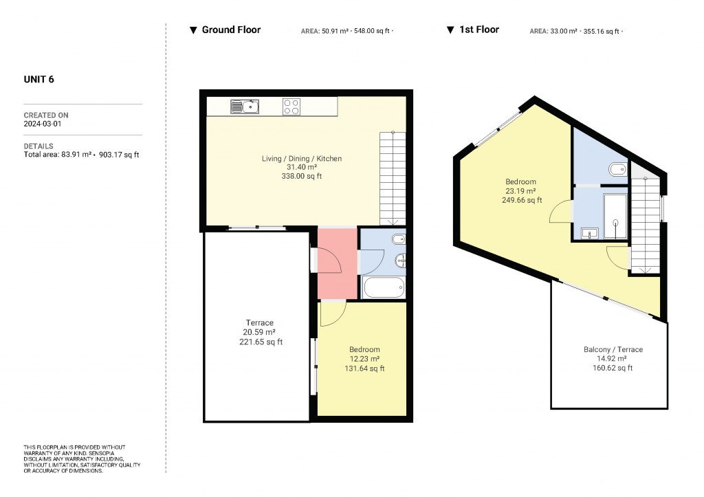 Floorplans For Parkhurst Road, Islinton, London