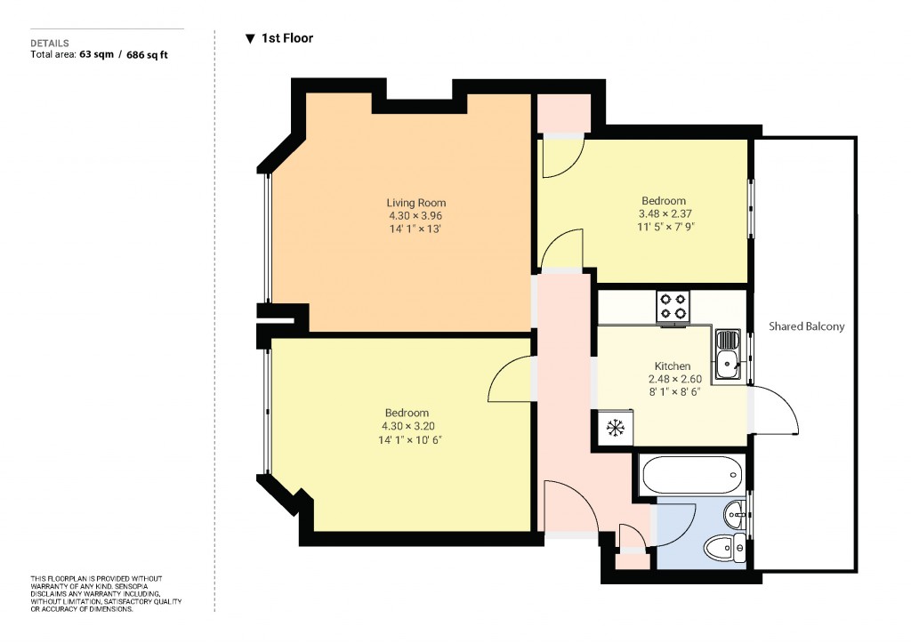 Floorplans For Tollington Park, London