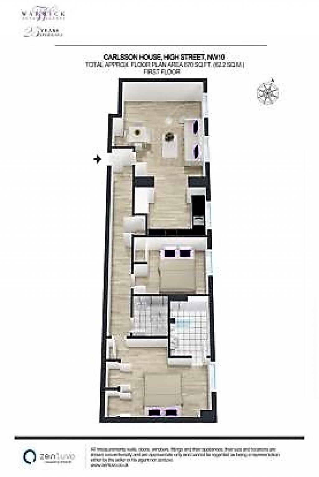 Floorplans For High Street, Willesden, London