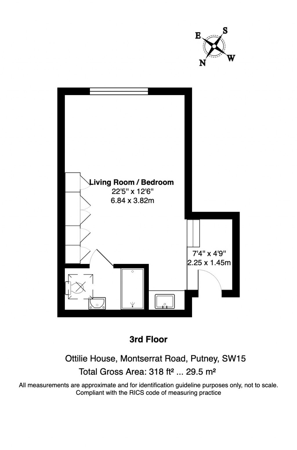 Floorplans For Montserrat Road, Putney, London