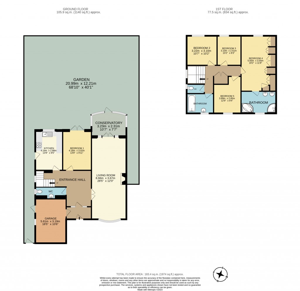 Floorplans For Cockfosters, London