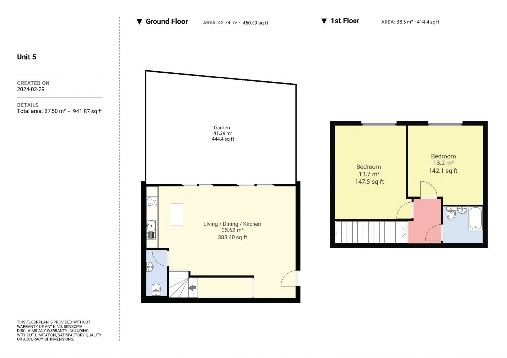 Floorplans For Parkhurst Road, Islington