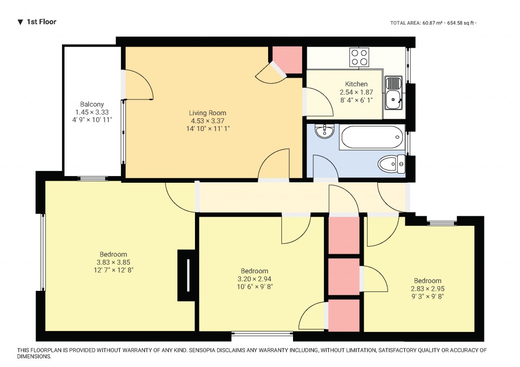 Floorplans For St James's Lane, Muswell Hill, London