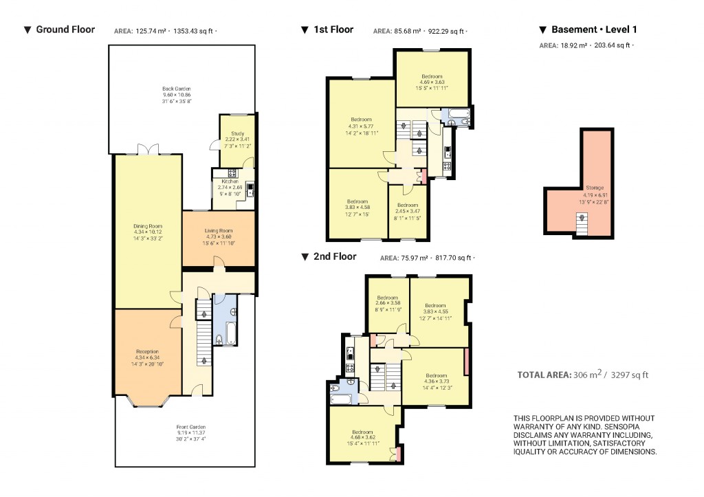 Floorplans For Stroud Green, London