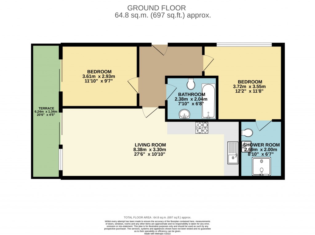 Floorplans For Plumbers Row, 21 Plumbers Row, Hackney, London