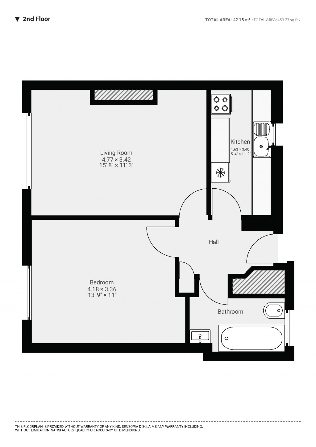 Floorplans For Carleton Road, Islington