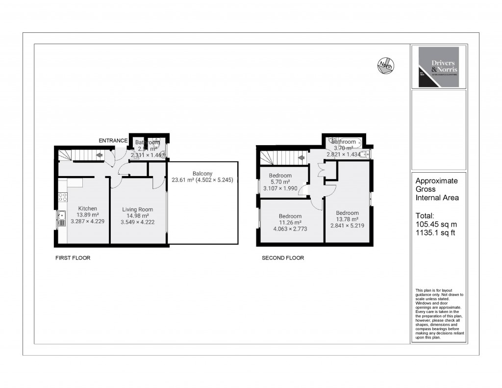 Floorplans For Andover Estate, London