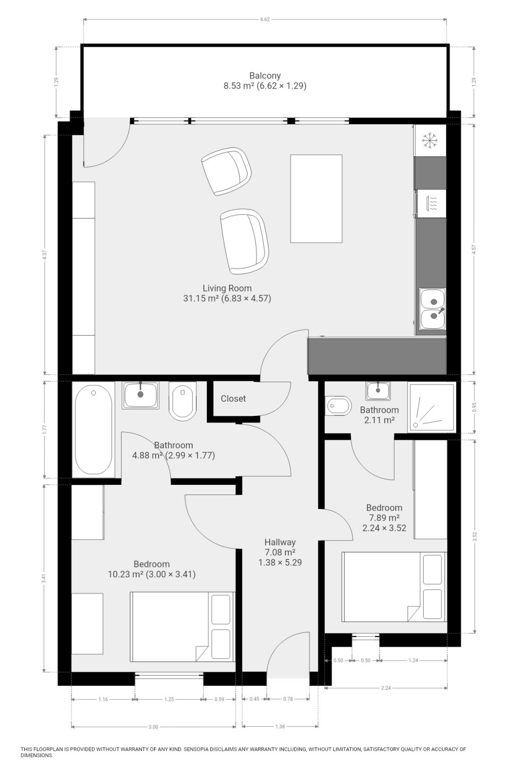 Floorplans For Axminster Road, Holloway, London