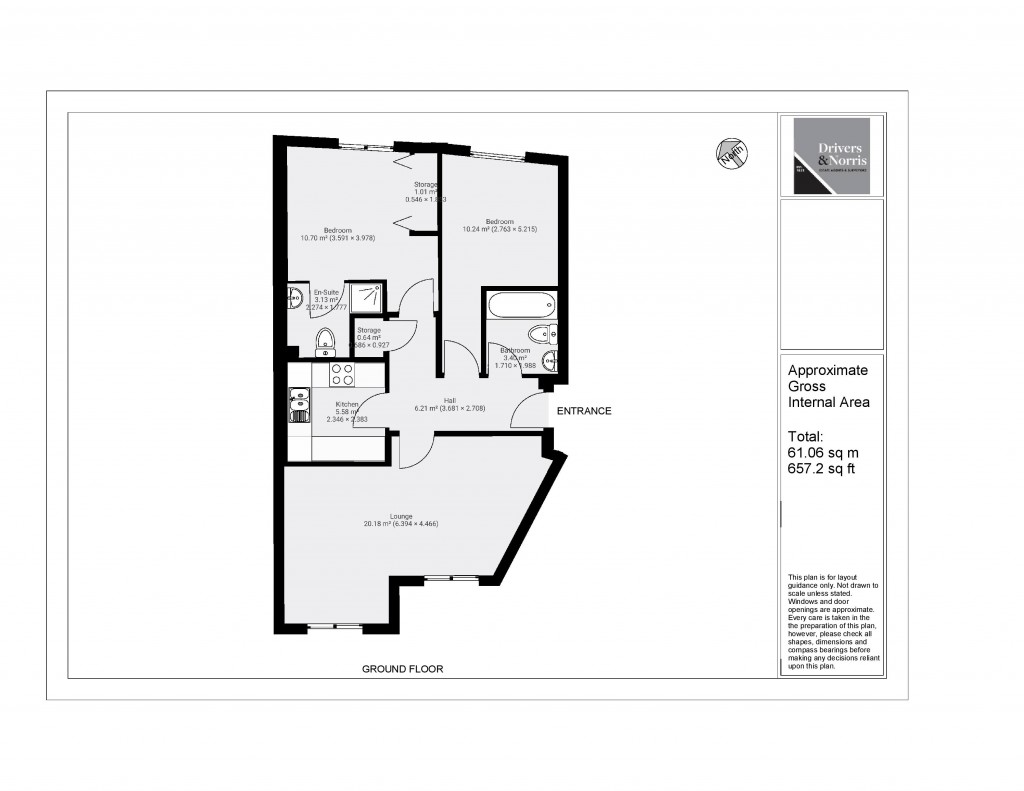 Floorplans For Manor Gardens, Holloway, London