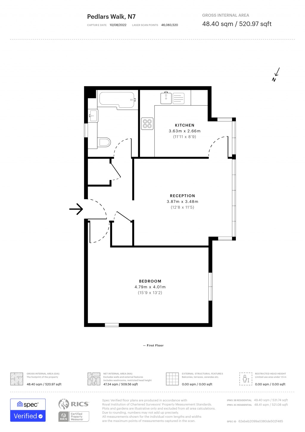 Floorplans For Caledonian Road, London