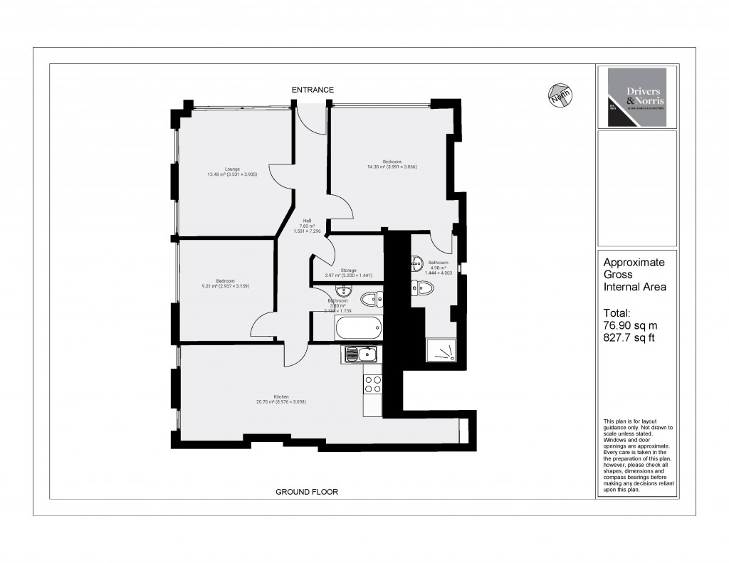 Floorplans For Euston, London