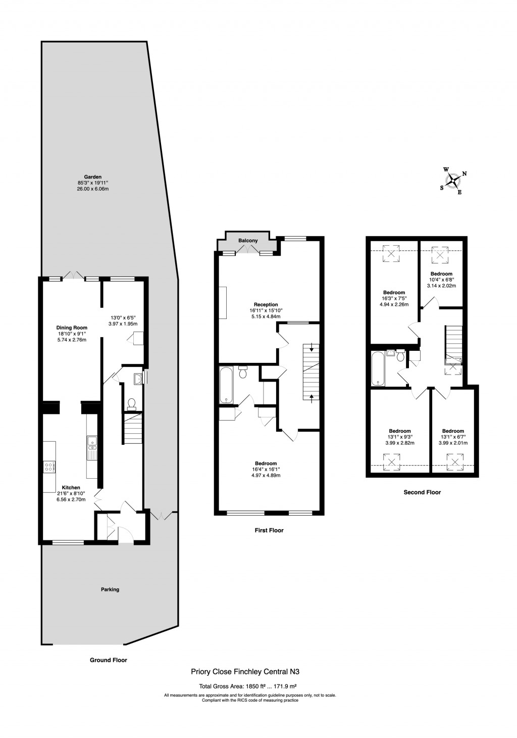 Floorplans For Finchley, London