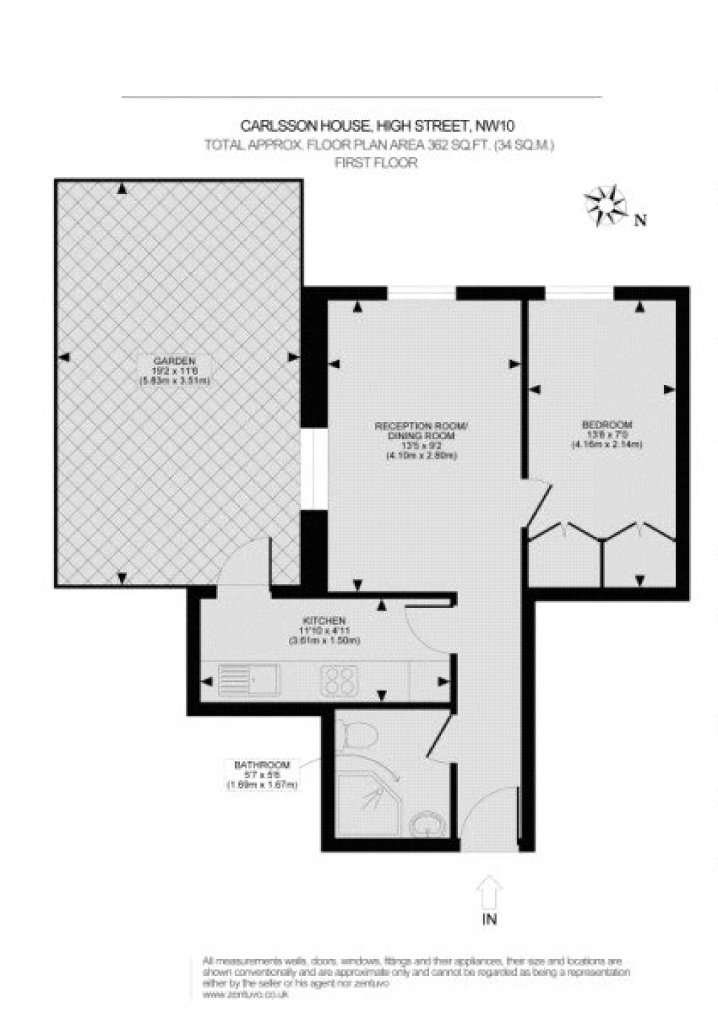 Floorplans For High Street, Willesden, London