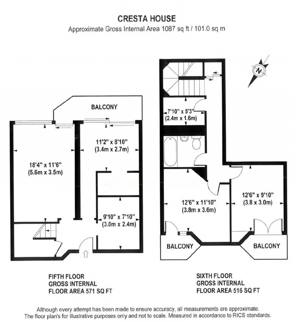 Floorplans For Finchley Road, London