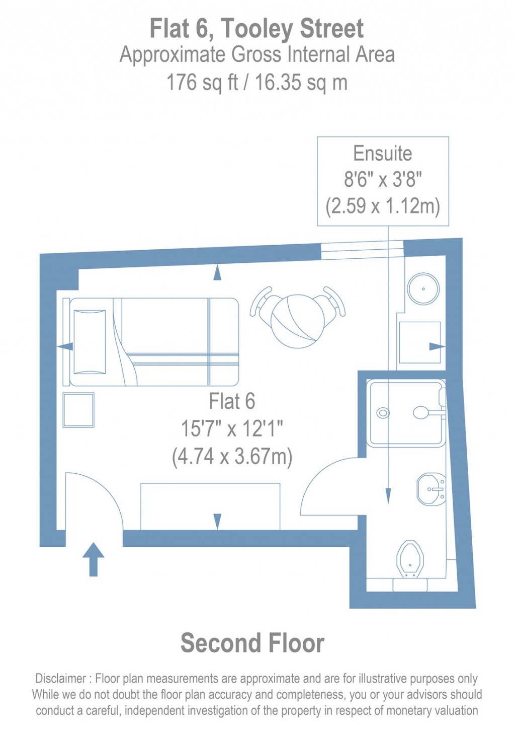 Floorplans For London Bridge, London