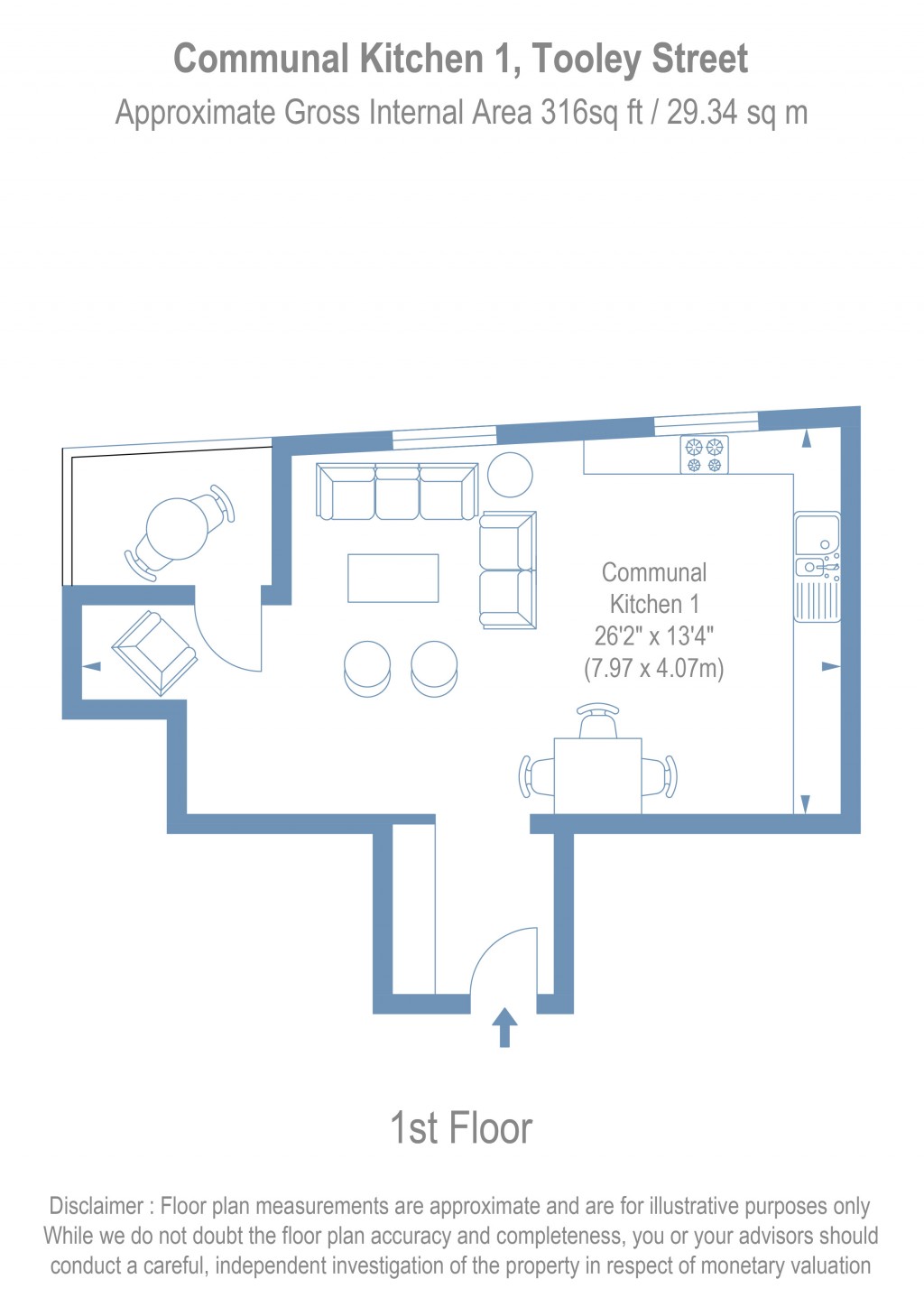 Floorplans For London Bridge, London